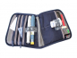 Preview: Diabetes Messtasche DiaMonster, grau mit Schmetterlingen