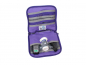 Preview: Diabetes Tasche im kleinFORMAT mit Leomuster
