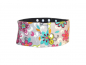 Preview: Sportband mit 2 Einsteckfächern bunte Retroblumen