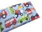 Preview: Sportband mit Sichtfenster, bunte Fahrzeuge