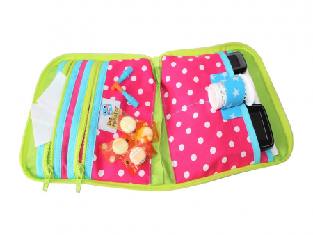 Preview: Diabetes Tasche, Flamingo grün