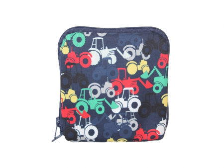 Diabetes Tasche im kleinFORMAT mit bunten Traktoren