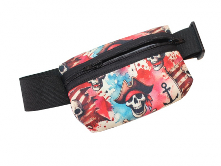 Gürteltasche Softshell - Piratenskull