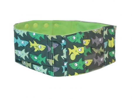 Sportband mit Fach für Traubenzucker - kleine Fische