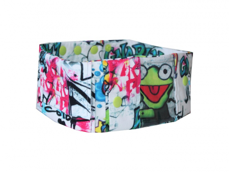 Sportband mit Fach für Traubenzucker - Graffiti