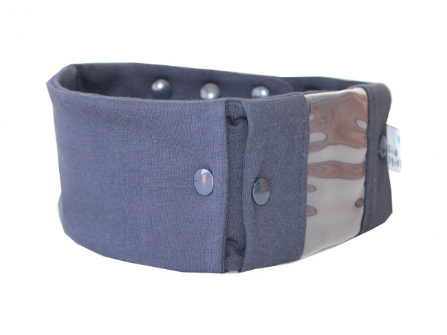 Sportband mit 2 Einsteckfächern, navyblau