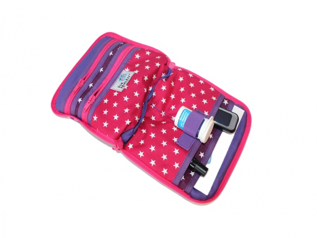 Diabetes Messtasche DiaMonster, Leolina