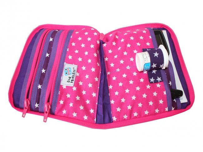 Diabetes Messtasche DiaMonster - Lola
