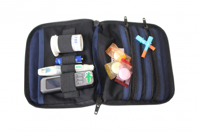 Diabetes Tasche, Softshell, Graffiti