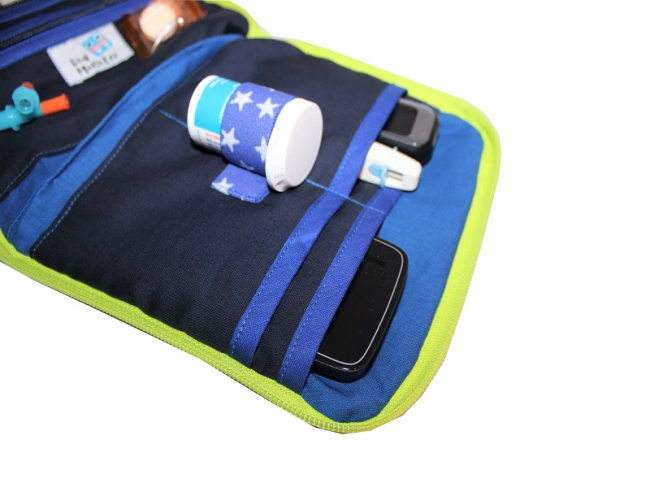 Diabetes Tasche, Softshell, Graffiti