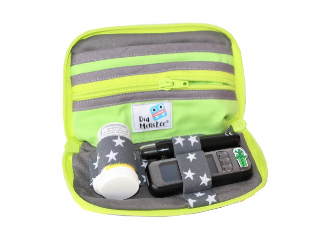 Diabetes Tasche, kleine Faultiere