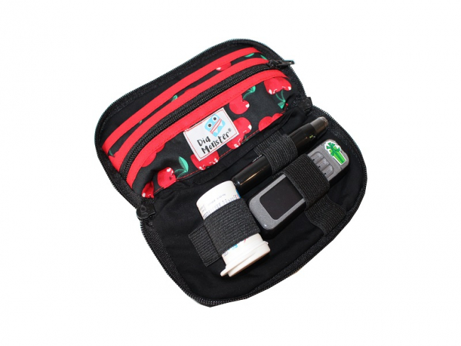 Diabetes Tasche, Kirschen