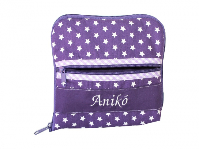 Diabetes Tasche, Sterne auf Lila