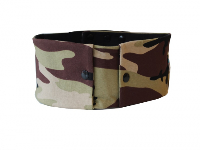 Sportband mit 2 Einsteckfächern Camouflage