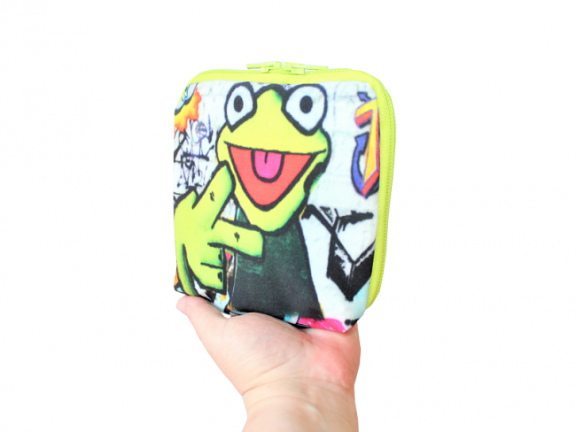 Diabetes Tasche, Softshell, Frosch und Graffiti