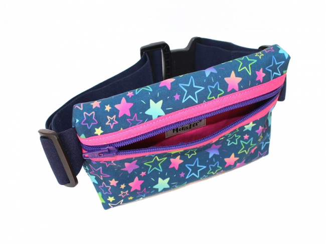 Gürteltasche Softshell kleine, bunte Sterne