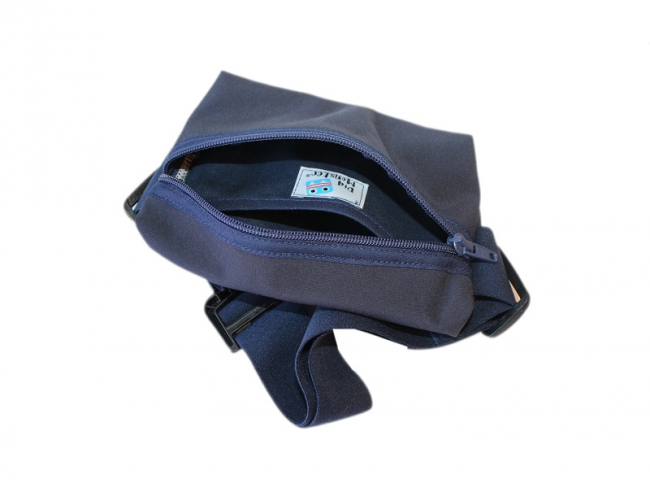 Gürteltasche Softshell -  uni blau