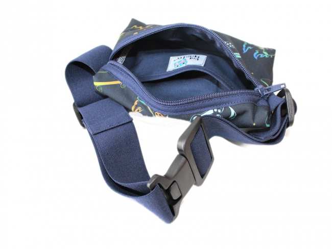 Gürteltasche Softshell cool - gaming - blau