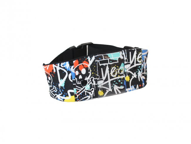 Sportband SMALL - Graffiti - schwarz