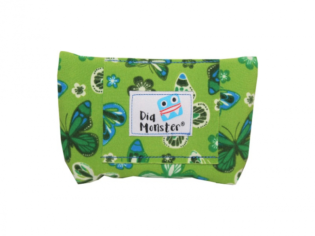 Insulinpumpentasche aus Softshell mit Schmetterlingen