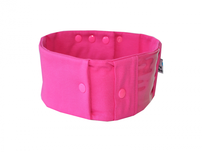 Sportband mit 2 Einsteckfächern, pink