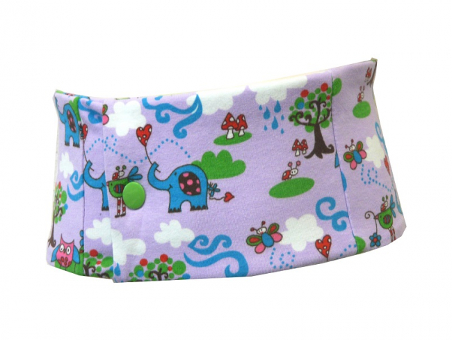 Sportband Eule, helllila