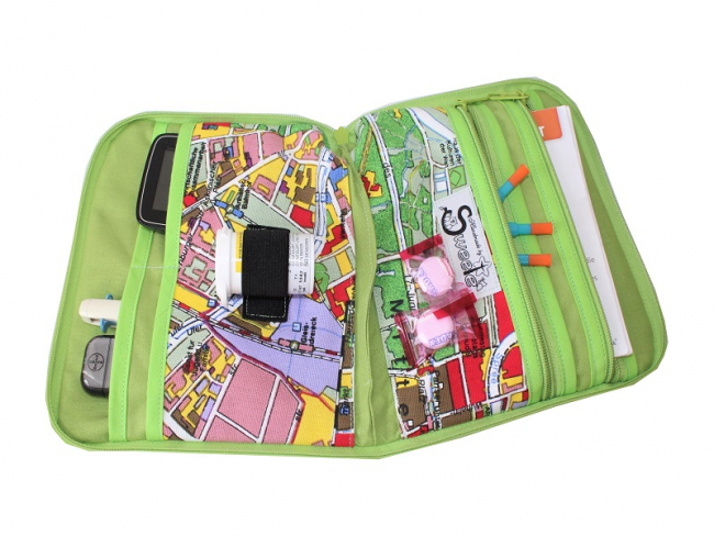 Diabetiker Zubehörtasche Stadtplan