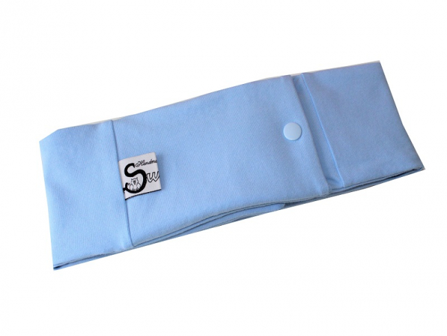 Sportband uni, hellblau