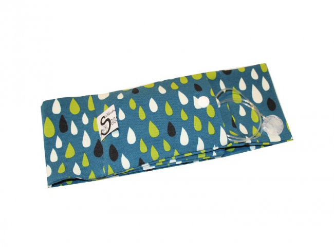 Sportband Tropfen, petrol