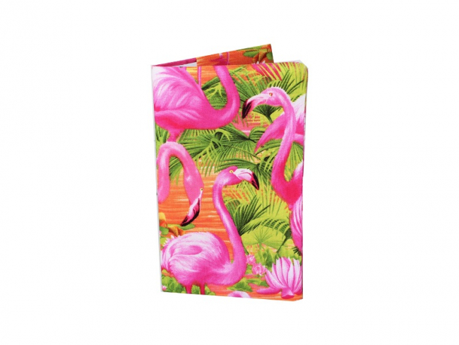 Tagebuchhülle Flamingo